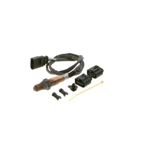 Lambdasonde BOSCH 0 258 010 036 f&uuml;r AUDI PORSCHE SEAT SKODA VW, hinten, links