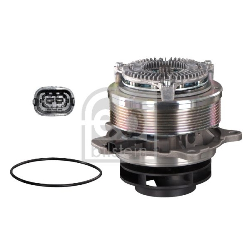Febi Bilstein 101258 Wasserpumpe elektromagnetisch, mit Dichtungen , 1 St&uuml;ck