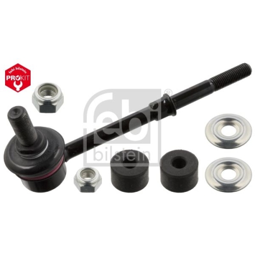 Febi Bilstein 41633 Verbindungsstange mit Mutter, Unterlegscheiben und Lagern , 1 St&uuml;ck
