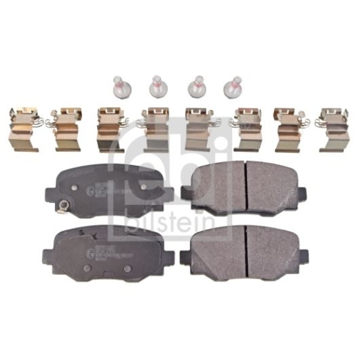 Febi Bilstein 116368 Bremsbelagsatz mit Anbaumaterial, 1 St&uuml;ck