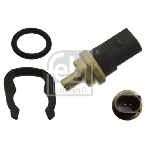Febi Bilstein 29318 K&uuml;hlmitteltemperatursensor mit Dichtung und Haltefeder , 1 St&uuml;ck