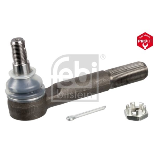 Febi Bilstein 23910 Spurstangenendst&uuml;ck mit Kronenmutter und Splint , 1 St&uuml;ck