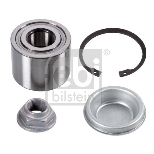 Febi Bilstein 46609 Radlagersatz mit Achsmutter, Sicherungsring und Staubkappe , 1 St&uuml;ck