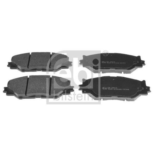 Febi Bilstein 116369 Bremsbelagsatz, 1 St&uuml;ck
