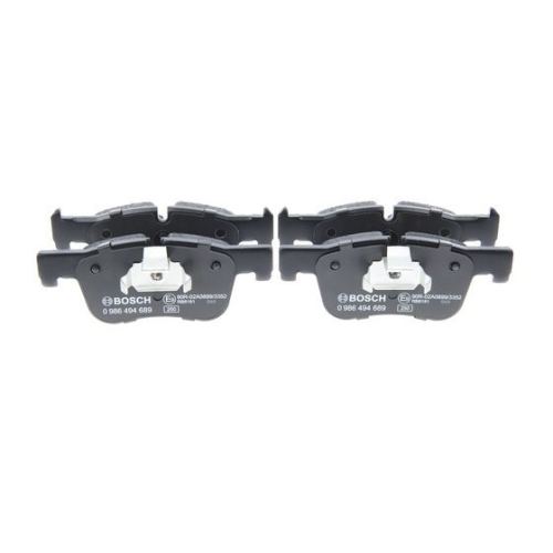 Bremsbelagsatz, Scheibenbremse BOSCH 0 986 494 689 f&uuml;r BMW, Vorderachse