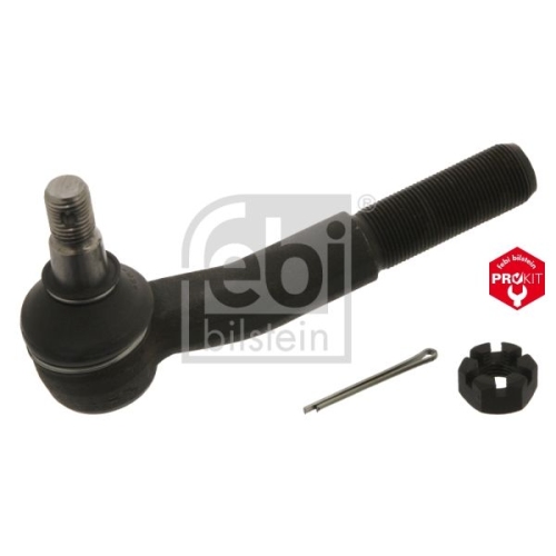 Febi Bilstein 23911 Spurstangenendst&uuml;ck mit Kronenmutter und Splint , 1 St&uuml;ck