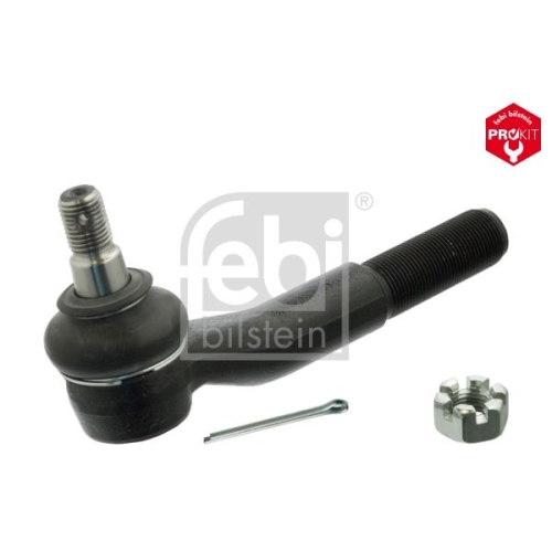Febi Bilstein 23912 Spurstangenendst&uuml;ck mit Kronenmutter und Splint , 1 St&uuml;ck