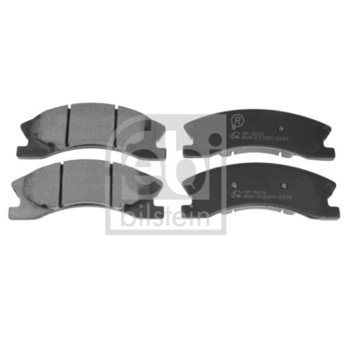 Febi Bilstein 116372 Bremsbelagsatz mit Anbaumaterial, 1 St&uuml;ck