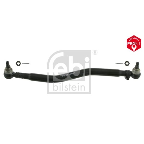 Febi Bilstein 23917 Lenkstange mit Kronenmuttern und Splinten, vom Lenkgetriebe zur 1. Vorderachse , 1 St&uuml;ck