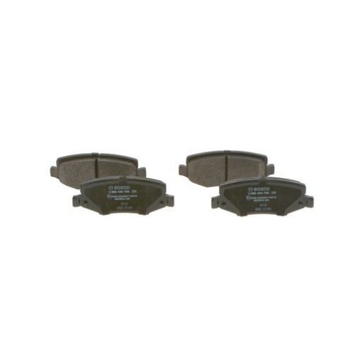 Bremsbelagsatz, Scheibenbremse BOSCH 0 986 494 706 f&uuml;r CHRYSLER JEEP