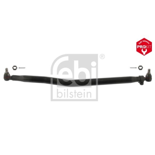 Febi Bilstein 36466 Lenkstange mit Kronenmuttern und Splinten, vom Lenkgetriebe zur 1. Vorderachse , 1 St&uuml;ck