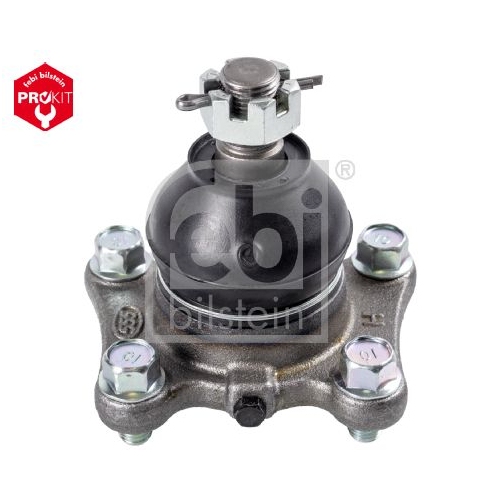 Febi Bilstein 43088 Traggelenk mit Kronenmutter und Splint , 1 St&uuml;ck