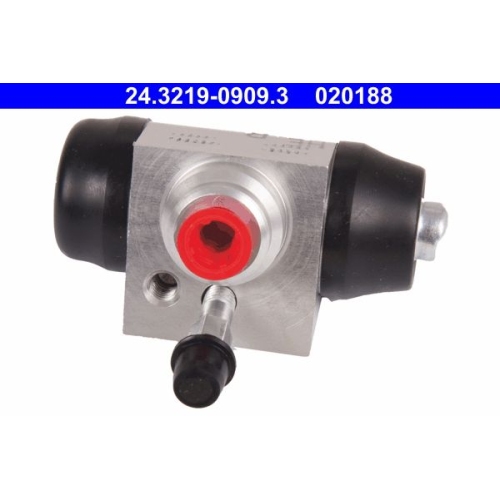 Radbremszylinder ATE 24.3219-0909.3 f&uuml;r SEAT SKODA VAG, Hinterachse, hinten