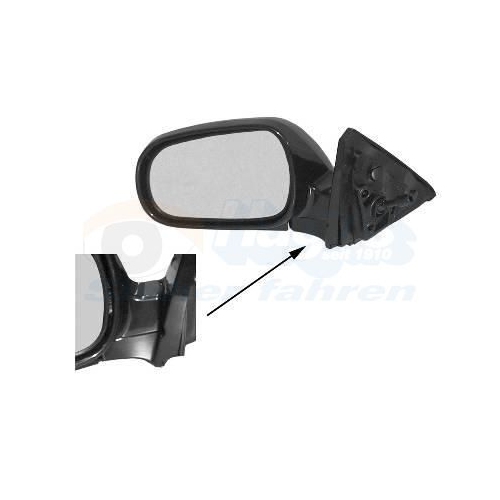 Au&szlig;enspiegel VAN WEZEL 2527803 * HAGUS * f&uuml;r HONDA, links