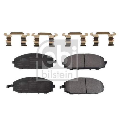 Febi Bilstein 116377 Bremsbelagsatz mit Anbaumaterial, 1 St&uuml;ck