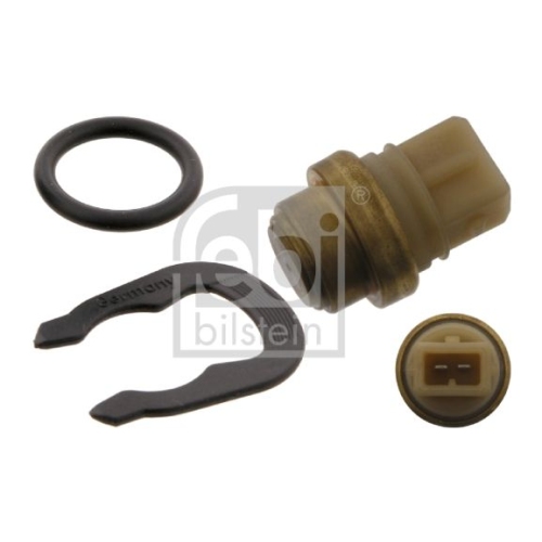 Febi Bilstein 33888 K&uuml;hlmitteltemperatursensor mit Dichtung und Haltefeder , 1 St&uuml;ck