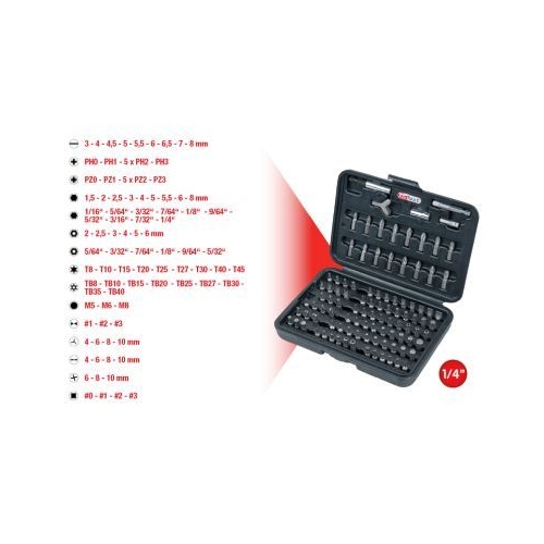 Set, Schraubendreher-Einsatz (Bits) KS TOOLS 911.2026