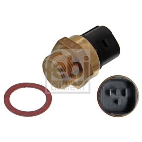 Febi Bilstein 1x 10114 Thermoschalter f&uuml;r K&uuml;hlerl&uuml;fter, mit Dichtring