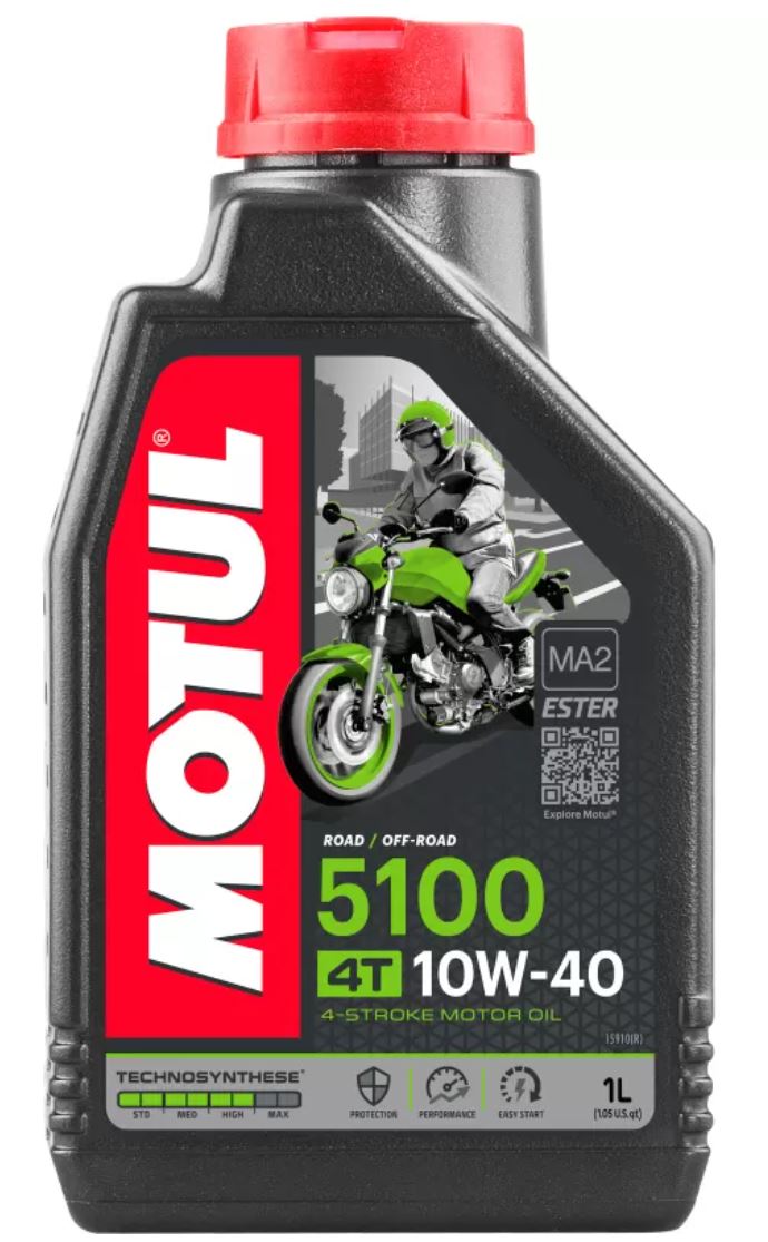Motor&ouml;l MOTUL 104066 5100 10W40 4T 1L