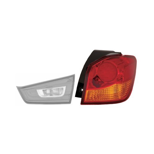 Heckleuchte VAN WEZEL 3201932 f&uuml;r MITSUBISHI, rechts