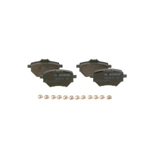 Bremsbelagsatz, Scheibenbremse BOSCH 0 986 494 716 f&uuml;r CITRO&Euml;N PEUGEOT