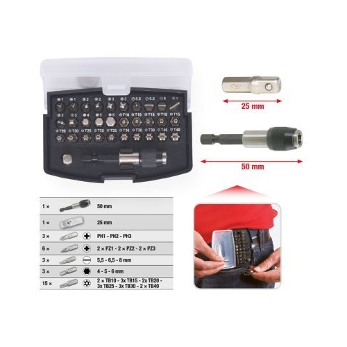 Set, Schraubendreher-Einsatz (Bits) KS TOOLS 911.2060