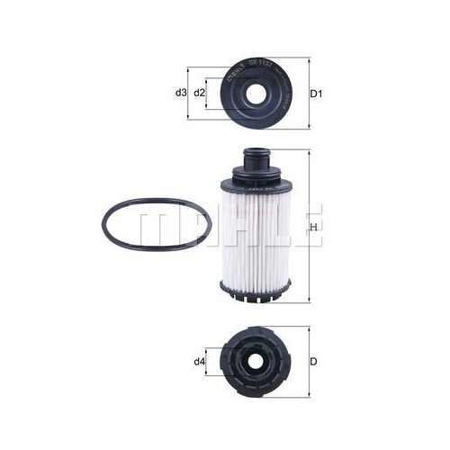 &Ouml;lfilter KNECHT OX 1137D f&uuml;r GMC OPEL VAUXHALL