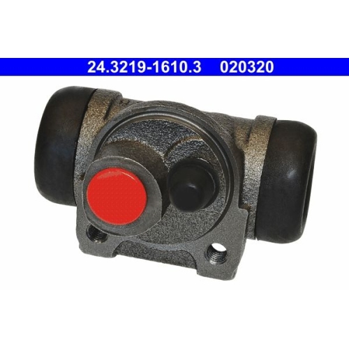 Radbremszylinder ATE 24.3219-1610.3 f&uuml;r CITRO&Euml;N PEUGEOT, Hinterachse rechts
