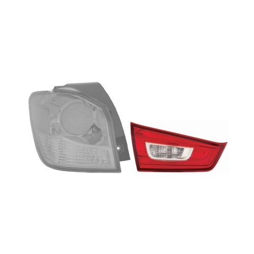 Heckleuchte VAN WEZEL 3201933 f&uuml;r MITSUBISHI, links