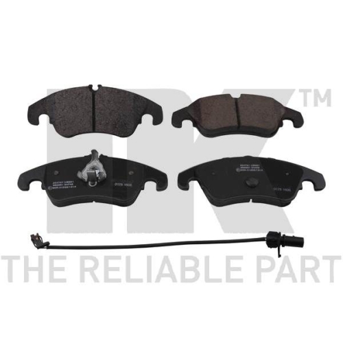 Bremsbelagsatz, Scheibenbremse NK 224797 f&uuml;r AUDI, Vorderachse