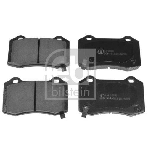 Febi Bilstein 116382 Bremsbelagsatz, 1 St&uuml;ck