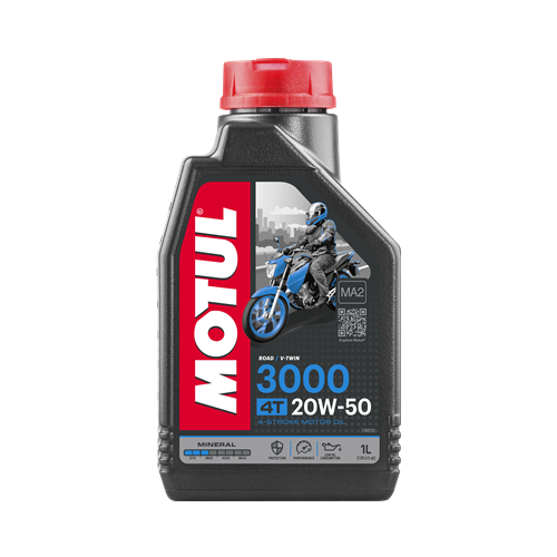 Motor&ouml;l MOTUL 107318 3000 20W-50 4T 1L