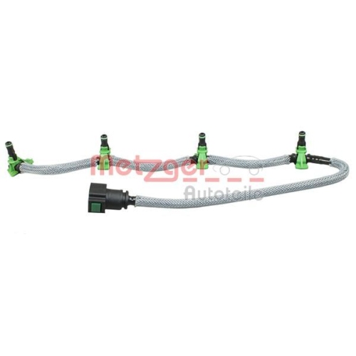 Schlauch, Leckkraftstoff METZGER 0840118 f&uuml;r FORD
