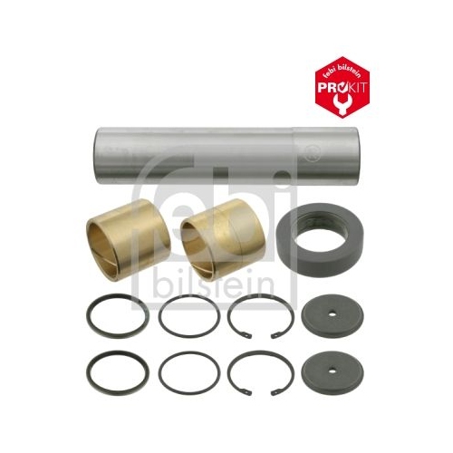 Febi Bilstein 06009 Achsschenkelbolzensatz mit Gleitlager, Einzelsatz , 1 St&uuml;ck