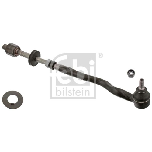Febi Bilstein 23924 Spurstange mit Endst&uuml;ck, Sicherungsmutter und Unterlegscheibe , 1 St&uuml;ck