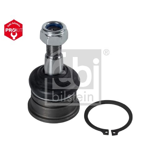 Febi Bilstein 43095 Traggelenk mit Sicherungsmutter und Sicherungsring , 1 St&uuml;ck