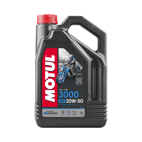 Motor&ouml;l MOTUL 107319 3000 20W50 4T 4L