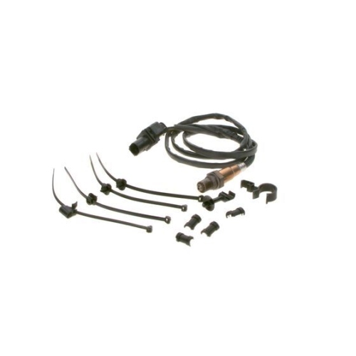Lambdasonde BOSCH 0 258 017 180 f&uuml;r AUDI SEAT VW BENTLEY, hinten, links