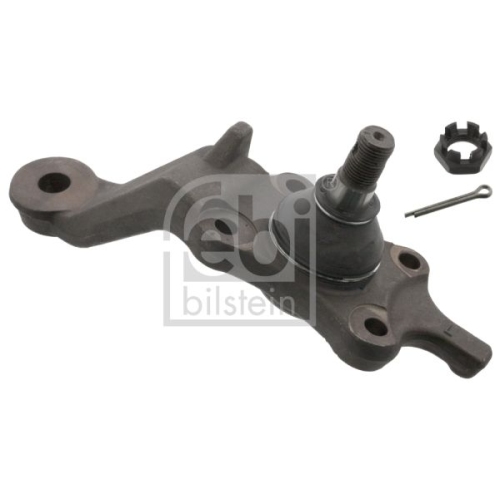 Febi Bilstein 43097 Traggelenk mit Kronenmutter und Splint , 1 St&uuml;ck
