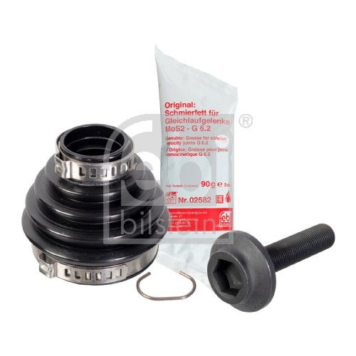 Faltenbalgsatz, Antriebswelle FEBI BILSTEIN 180209 f&uuml;r AUDI, Hinterachse links