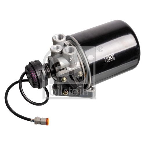 Febi Bilstein 171287 Lufttrockner mit Trocknerpatrone, mit &Ouml;labscheider, 1 St&uuml;ck