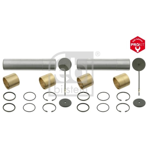 Febi Bilstein 06017 Achsschenkelbolzensatz ohne Drucklager, Doppelsatz , 1 St&uuml;ck