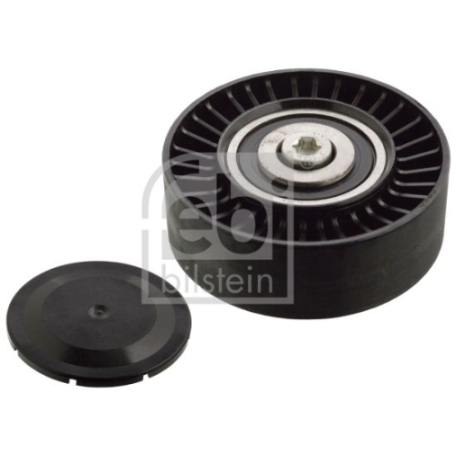 Febi Bilstein 104074 Umlenkrolle f&uuml;r Keilrippenriemen, mit Schraube, 1 St&uuml;ck