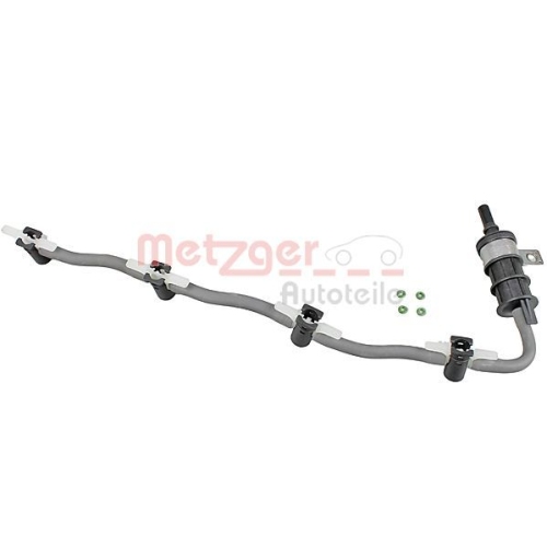 Schlauch, Leckkraftstoff METZGER 0840126 f&uuml;r OPEL GENERAL MOTORS