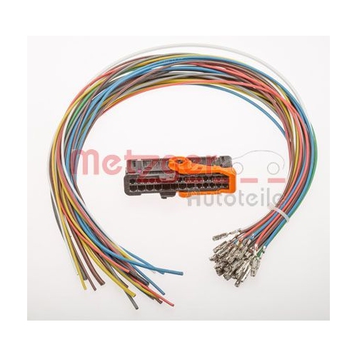 Kabelreparatursatz, T&uuml;r METZGER 2321032 GREENPARTS f&uuml;r, Fahrzeugt&uuml;r, vorne links
