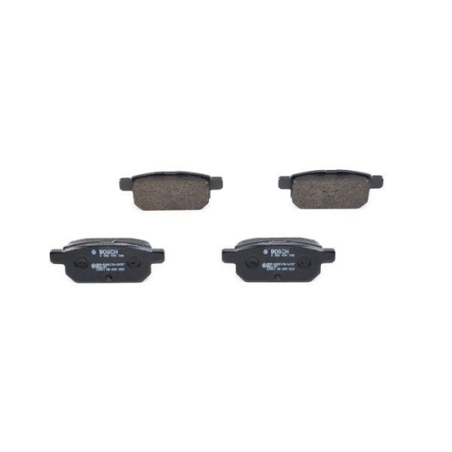 Bremsbelagsatz, Scheibenbremse BOSCH 0 986 494 748 f&uuml;r NISSAN OPEL SAAB SUZUKI