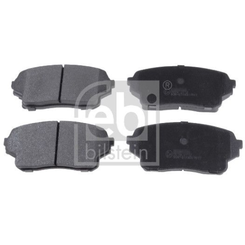Febi Bilstein 116391 Bremsbelagsatz, 1 St&uuml;ck