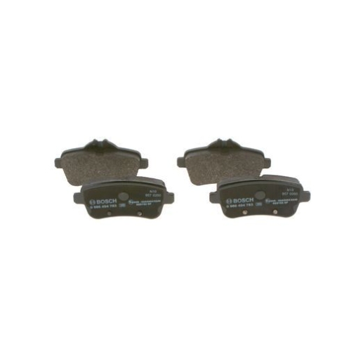 Bremsbelagsatz, Scheibenbremse BOSCH 0 986 494 783 f&uuml;r MERCEDES-BENZ