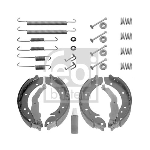 Febi Bilstein 30594 Bremsbackensatz mit Anbaumaterial , 1 St&uuml;ck