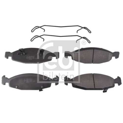 Febi Bilstein 116392 Bremsbelagsatz mit Anbaumaterial, 1 St&uuml;ck